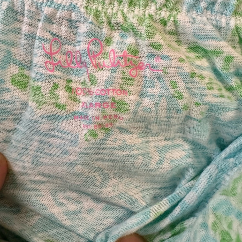 🌴 Lilly Pulitzer Women's Off-Shoulder Top, EUC, Size XL - Picture 3 of 4